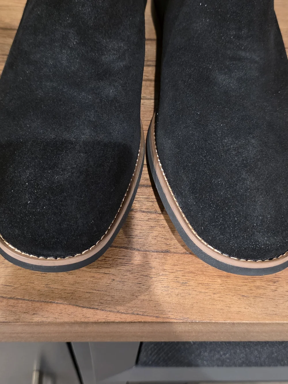 Men's Black Suede Chukka Boots - Rollda Collection